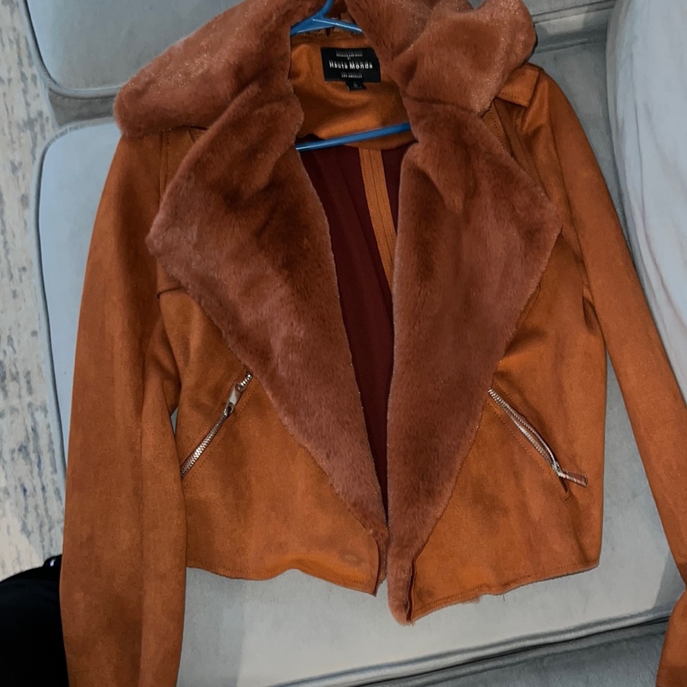 Haute Monde fur jacket size small